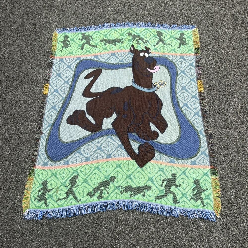 Scooby Doo Throw Blanket Tapestry 42 x 58. Made in USA. The Northwest Company.